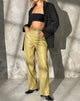 imagen de Parallel Trouser en PU Leaf Green