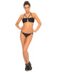 Imagen de la braguita de bikini Pavlona negra