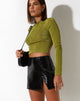 imagen de Pelma Minifalda en Croc PU Negra