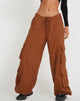 imagen del pantalón Philia en marrón Bombay