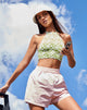 Imagen de Jica Crop Top en Patchwork Daisy Green