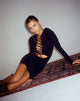 imagen de Modita Mini Dress in Lycra Black