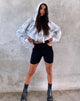 Imagen de Oversize Hoody in Bandana Ecru Colocación
