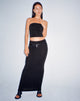 imagen de Tulus Low Rise Maxi Skirt in Black