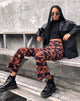 Imagen de Zoven Flare Trouser in Tonal Dragon Orange