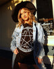 Imagen de Sunny Kiss Tee in Black Devil Trap