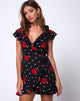 Imagen de Rica Skater Dress in Cuban Rose