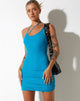imagen de Ranti Mini Dress in Mesh Turquiose