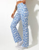 Imagen de Zoven Pantalones en Love Checker Azul