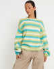 imagen de Ammaria Jumper in Blue Mix Stripe
