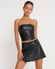 imagen de Dena Top en PU Negro