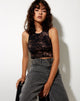 Imagen de Givas Crop Top en Oil Smoke