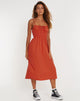 imagen de Jayko Midi Dress in Orange