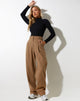 imagen de Sakila Trouser en Lana Marrón