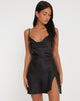 imagen de Parvani Slip Dress in Satin Black
