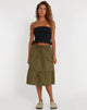 imagen de Reef Midi Skirt en Loden Green