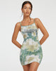 imagen de Saleh Mini Dress in Digi Flower
