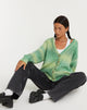 Imagen de Uriela Cardi en lana verde