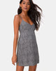 Imagen de Rilia Slip Dress in Ditsy Leopard Grey