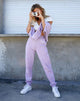 Imagen de Basta Jogger en Violeta Angel Embro Blanco