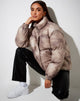 Imagen de la chaqueta Rofer en beige humo