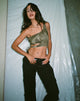 imagen de Romila Crop Top en Dystopian Crease Khaki