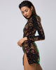 Imagen del vestido Rosella de lentejuelas brillantes prisma