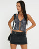 imagen de Roula Halter Top en Rar Leopard Grey