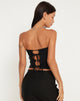 imagen de Ruetie Bandeau Top en Negro