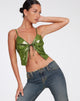 imagen de Rumak Crop Top en Holographic Lime