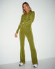 IMAGEN DE Salish Jumpsuit in Crepe Lime