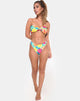 Imagen de la braguita de bikini Samara en Tropicana Floral