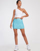 imagen de Samini Minifalda en Drape Sequin Azul