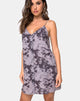Imagen de Sanna Slip Dress in Bleached Tie Dye Grey