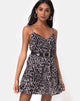 Imagen de Sanna Slip Dress in Leopard Grey