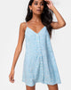 Imagen de Sanna Slip Dress in Ditsy Rose Blue