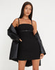 imagen de Saoirse Mini Dress in Tailoring Black