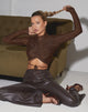 Imagen de Sauja Crop Top en Glitter Lurex Bronce
