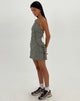 Imagen de MOTEL X JACQUIE Schmidt Mini Vestido en Gris