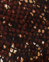 Boa marrón oscuro