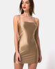 Imagen de Selah Bodycon Dress in Nylon Gold