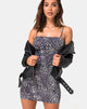 Imagen de Selah Bodycon Dress in Rar Leopard Grey