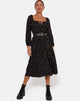 Imagen del vestido Senora en Pretty Petal Negro