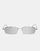 Imagen de las gafas de sol Kaia plateadas