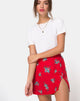 Imagen de la falda Sheny en rojo rosa soi