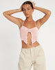imagen de Shima Top en crepé rosa bebé