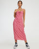 imagen de Shiori Midi Dress in Ditsy Floral PinkVestido Shiori Midi en Ditsy Floral Pink