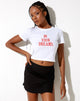 Imagen de Shrunk Tee in White en tus sueños