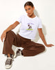 Imagen de Shrunk Tee in White Mother Nature