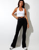 Imagen de Siari Flare Trouser in Lycra Negro